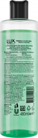 Гель для душу Lux Botanicals Фрезія та алое вера 480мл (8720181499807) | Фото 2