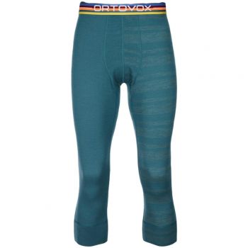 Термоштани чоловічі Ortovox 185  Rock'N'Wool Short Pants M pacific green M бірюзовий | Фото 1