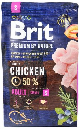 Brit Premium Dog Adult S з куркою 3 kg (8595602526291) | Фото 3