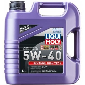 Олива моторна Liqui Moly Synthoil High Tech 5W-40 4л (4100420021947) | Фото 1
