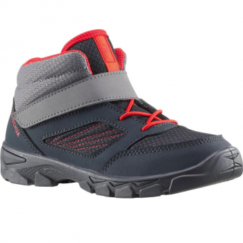 Черевики дитячі для туризму Quechua MH100 Mid 8642644 31 темно-сірі (4275770_Quechua) | Фото 1