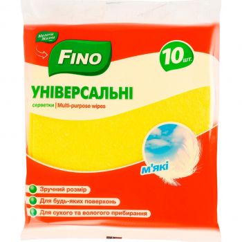 Серветки універсальні Fino 10 шт (4823058337395) | Фото 1