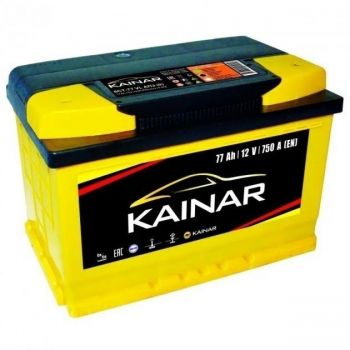 Автомобільний акумулятор Kainar 77Ah-12v, R+, EN750 (52371308123) | Фото 1