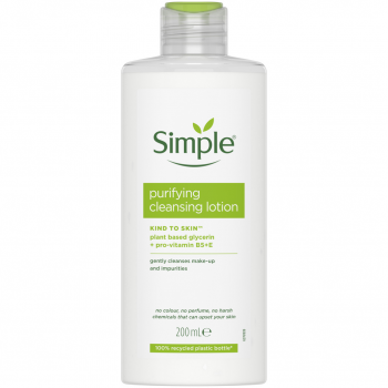 Лосьйон очищуючий Simple Kind to Skin Purifying Cleansing Lotion 200мл (5011451103849) | Фото 1