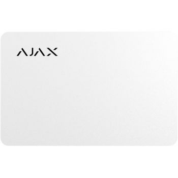 Карточка Ajax Pass 1шт, Jeweler, бесконтактная, белый (AP1PW) | Фото 1