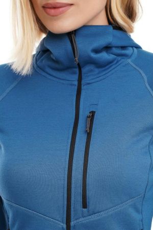 Флісова кофта жіноча TURBAT Peak Wmn S синя (012.004.4566) | Фото 5
