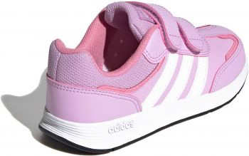 Кросівки для девочек Adidas Tensaur Switch Cf C JI1053 32 (13.5 UK) рожеві (4067904302032) Кросівки для девочек Adidas Tensaur Switch Cf C JI1053 32 (13.5 UK) рожеві (4067904302032) | Фото 4