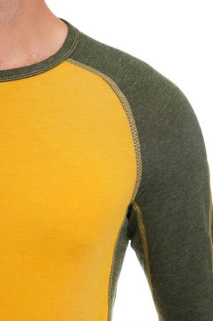Лонгслів чоловічий Turbat Retezat Top Mns XL жовтий/зелений (012.002.0826	) | Фото 4