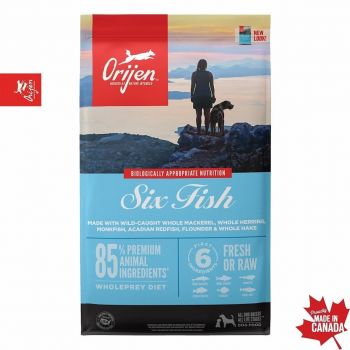 Сухий корм для собак усіх порід Orijen Six 6 Fish Dog 11.4 кг (o18312) | Фото 1