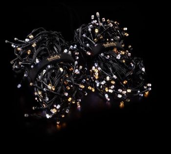 Гірлянда Twinkly Cluster AWW 400, BT+WiFi, Gen II, КАБЕЛЬ IP44 чорний (TWC400GOP-BEU) (ПУ) | Фото 7