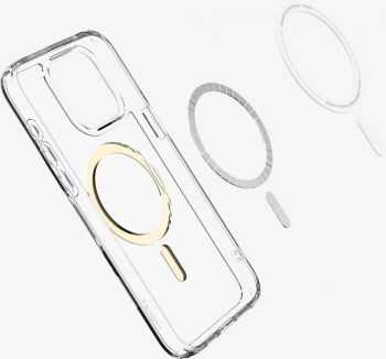 Чохол Spigen для APPLE iPhone 15 Pro Ultra Hybrid MagFit, Gold (ACS06718) Чохол Spigen для APPLE iPhone 15 Pro Ultra Hybrid MagFit, Gold (ACS06718) | Фото 3