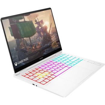 Купить ноутбук Ноутбук HP OMEN Transcend 14-fb1008ua Ceramic White (C3US5EA) | Фото 2
