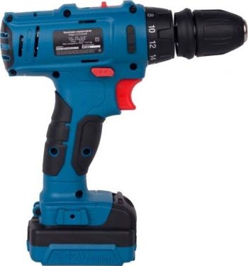 Шурупокрут-дриль акумуляторний Зеніт Профі ЗПША-12/15 DFR/B 12В 2х1.5А·год (853794) | Фото 5