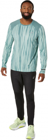 Штани чоловічі Asics Road pant 2011D097-001 XL чорні (4550457602815) | Фото 5