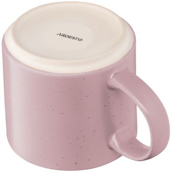 ARDESTO Alcor, 420 мл, рожева, кераміка (AR3475P) Купить чашку, кружку ARDESTO Alcor, 420 мл, рожева, кераміка (AR3475P) | Фото 6
