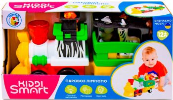Ігровий набір Kiddi Smart - Паровоз Лімпопо (Світло, Українська) (63396) | Фото 7