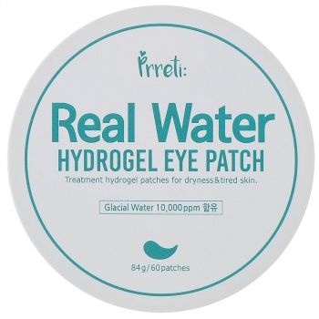 Патчі гідрогелеві під очі Prreti Real water Hydrogel eye patch 60 шт (8809738321959) | Фото 1