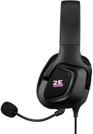 Ігрова гарнітура 2E Gaming HG340 RGB 3.5mm Black (2E-HG340BK) | Фото 6