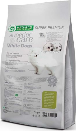 Сухий корм для для цуценят Superior Care White Dogs Grain Free Small&Mini Breeds 1.5кг Сухий корм для для цуценят Superior Care White Dogs Grain Free Small&Mini Breeds 1.5кг | Фото 2