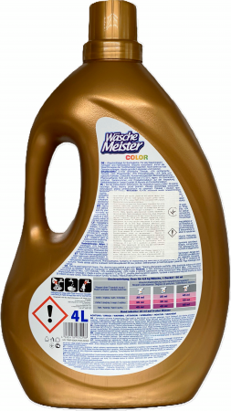Гель для прання Wasche Meister Color 4000мл | Фото 2