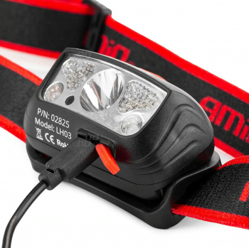 Світлодіодний ліхтар Amio налобний LH03 02825 (5903293028254) | Фото 7