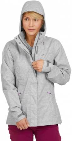 Куртка жіноча для гірського туризму Quechua MH100 8492378 XXS сіра (2556246_Quechua) | Фото 5