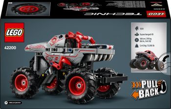 Купить конструктор Конструктор LEGO Technic Monster Jam ThunderROARus з інерційним двигуном (42200) | Фото 8