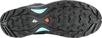 Черевики жіночі для гірського туризму Quechua MH100 водонепроникні 8397090 41 сірі (2353575_Quechua) | Фото 2