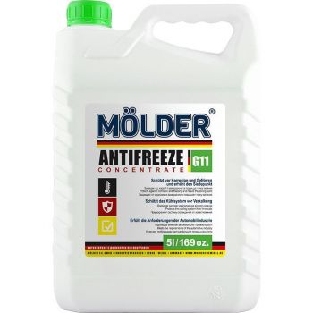 Антифриз Molder концентрат Зелений 5л (UKF-050-G11GRN) | Фото 1