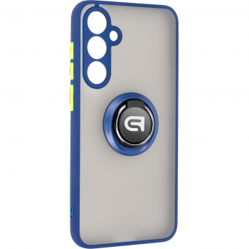 Чохол ArmorStandart Frosted Matte Ring для SAMSUNG S23 FE 5G (SM-S711) Navy Blue (ARM72715) | Фото 1