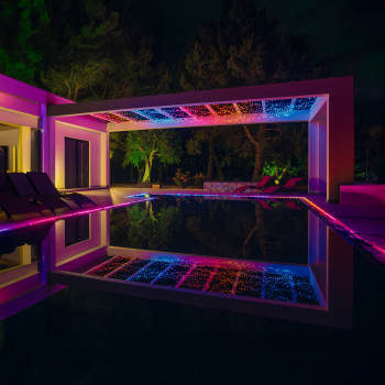 Smart LED Гірлянда Twinkly Dots 200 RGB LED Lights String, Clear Wire, Plug (TWD200STP-TEU) | Фото 2