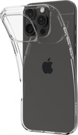 Чохол Spigen для APPLE iPhone 16 Pro, Liquid Crystal, Crystal Clear (ACS08112) | Фото 6
