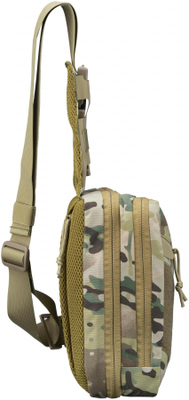 Купить туристический рюкзак Сумка-слінг 2Е Tactical, швидке відкривання, 4 відсіки, камуфляж (2E-TSBQO4C-MC) | Фото 3