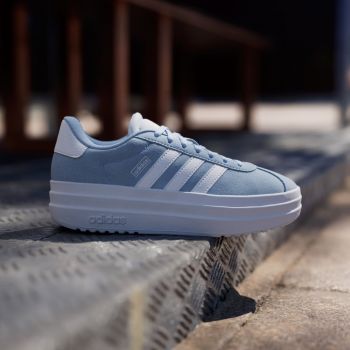 Кеди для дівчаток Adidas Vl Court Bold J JI1018 36 (3,5 UK) блакитні (4067904372745) | Фото 7