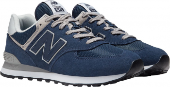Кросівки чоловічі New Balance 574 Classic GL 42 (8,5 US) темно-синні (ML574EVN) | Фото 4