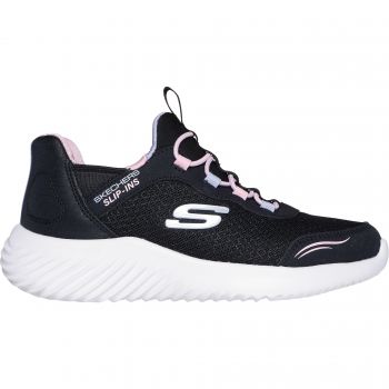 Кросівки для дівчаток Skechers Slip-Ins: Bounder-Simple Cute 303585L BLK 33.5 (2 US) чорні | Фото 1