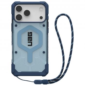 Чохол+ремінець UAG для iPhone 17 Pro Max Pathfinder Clear MagSafe Bundle Blues Lanyard (1145521BV03) | Фото 1