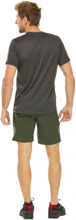 Футболка чоловіча для туризму Quechua MH100 8316244 M темно-сіра (338287_Quechua) Футболка чоловіча для туризму Quechua MH100 8316244 M темно-сіра (338287_Quechua) | Фото 6