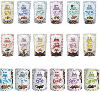 Ласощі для котів Brit Care Hairball з качкою 50г (8595602521395) | Фото 3