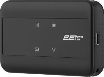 Мобільний 4G Wi-Fi роутер 2E PowerLink (MiFi-2) Black (694743655346) Мобільний 4G Wi-Fi роутер 2E PowerLink (MiFi-2) Black (694743655346) | Фото 4