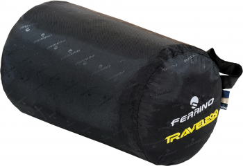 Купить спальный мешок Спальний мішок Ferrino Travel 200 Deep Blue/White Left (86320hbb) (928113) | Фото 2