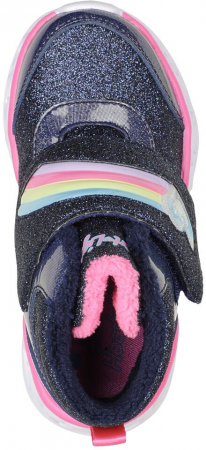 Черевики для дівчаток Skechers Heart Lights – Sweet Styling 302669N NVPK 25 (9 US) чорні Черевики для дівчаток Skechers Heart Lights – Sweet Styling 302669N NVPK 25 (9 US) чорні | Фото 2