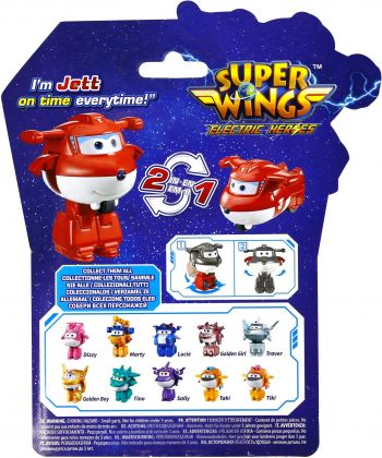 Ігрова фігурка-трансформер Super Wings Transform-a-Bots Джетт (Jett) (EU780010) | Фото 12