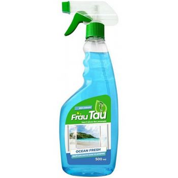 Засіб для миття скла та дзеркал Frau Tau Ocean Fresh 500 мл (4820263231241) | Фото 1