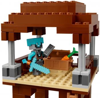 Конструктор LEGO Minecraft Аванпост розбійників та спустошувач (21278) | Фото 9