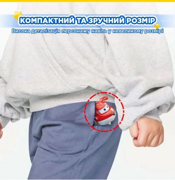 Ігрова фігурка-трансформер Super Wings Transform-a-Bots Джетт (Jett) (EU780010) | Фото 7