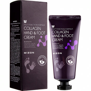 Крем для рук та ніг Mizon Collagen з колагеном 100мл (8809689370204) | Фото 1