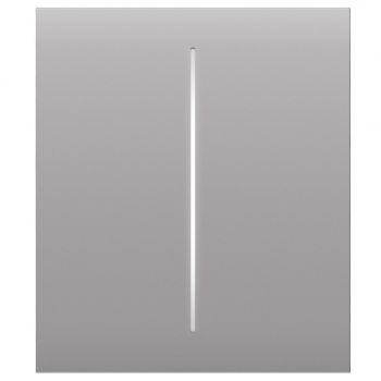Кнопка центральна Ajax CenterButton 2-gang for LightSwitch, Jeweler, fog (29818) | Фото 1