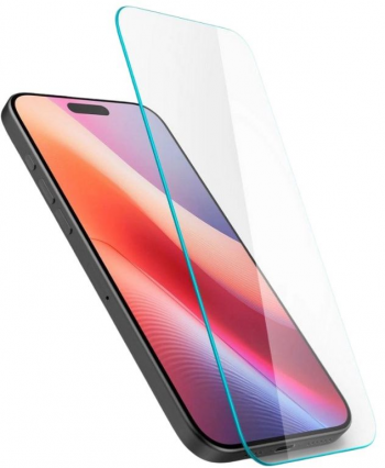 Захисне скло Spigen для APPLE iPhone 16 Plus/15 Plus Glas.tR SLIM HD (1 Pack) (AGL06890) | Фото 4