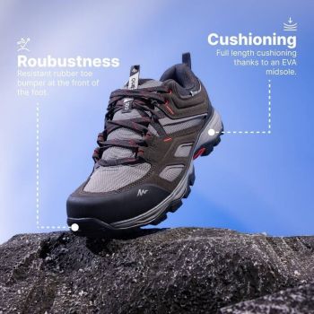 Напівчеревики чоловічі Quechua MH 100 8503796 44 сірі (2467917_Quechua) | Фото 8